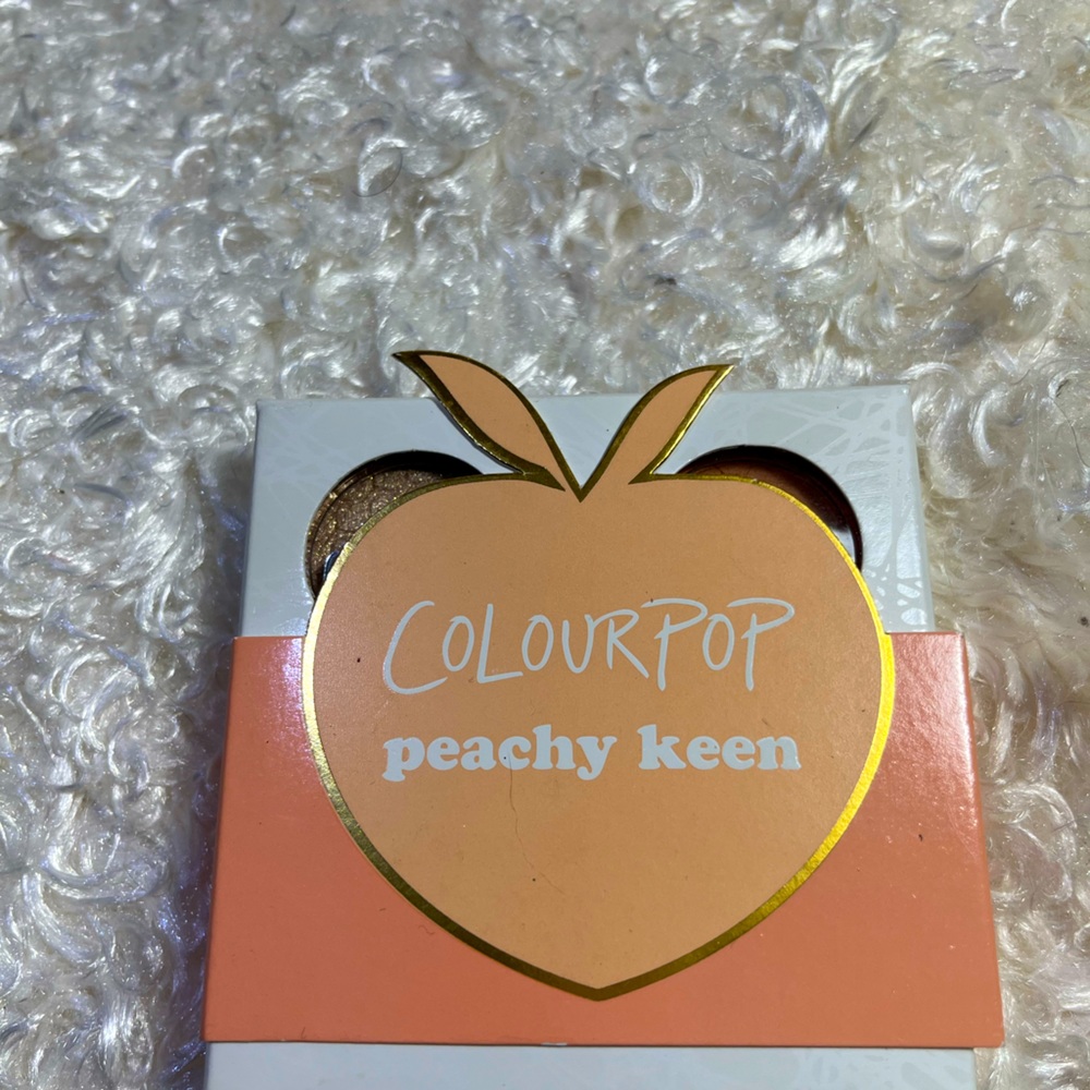 ColourPop Super Shock Shadow Foursome  Peachy Keen